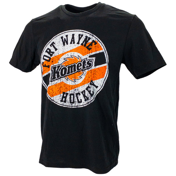 Circle Fort Wayne Komets Hockey Logo T-Shirt
