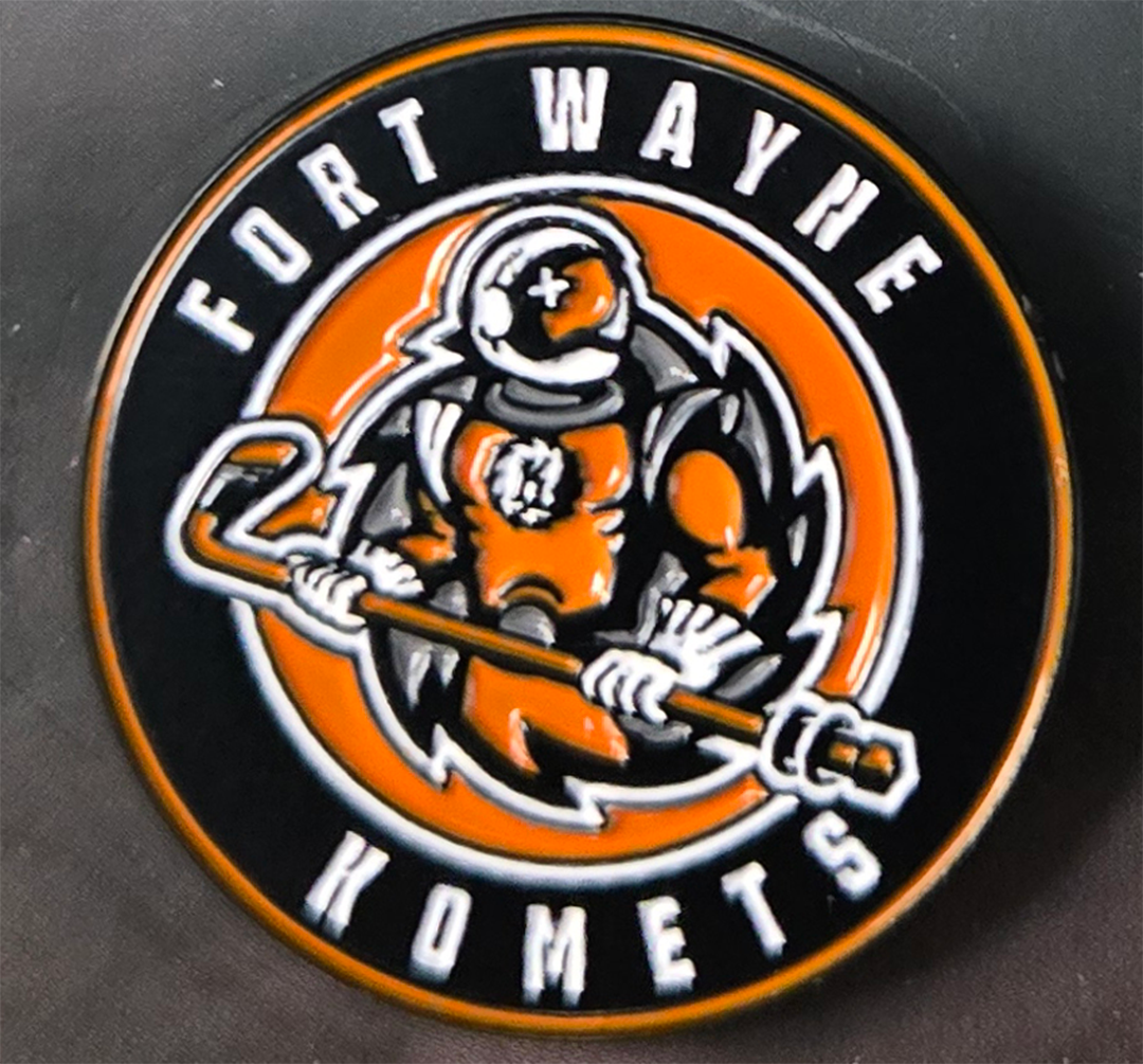 Lapel Pin Circle Logo Fort Wayne Komets lapel-pin-circle-logo-fort-wayne-komets
