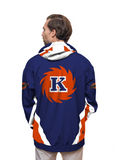 Fort Wayne Komets Navy Hockey Windbreaker - Made to Order