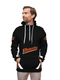 Fort Wayne Komets Black Hockey Windbreaker - Made to Order