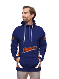 Fort Wayne Komets Navy Hockey Windbreaker - Made to Order