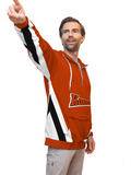 Fort Wayne Komets Orange Hockey Windbreaker - Made to Order