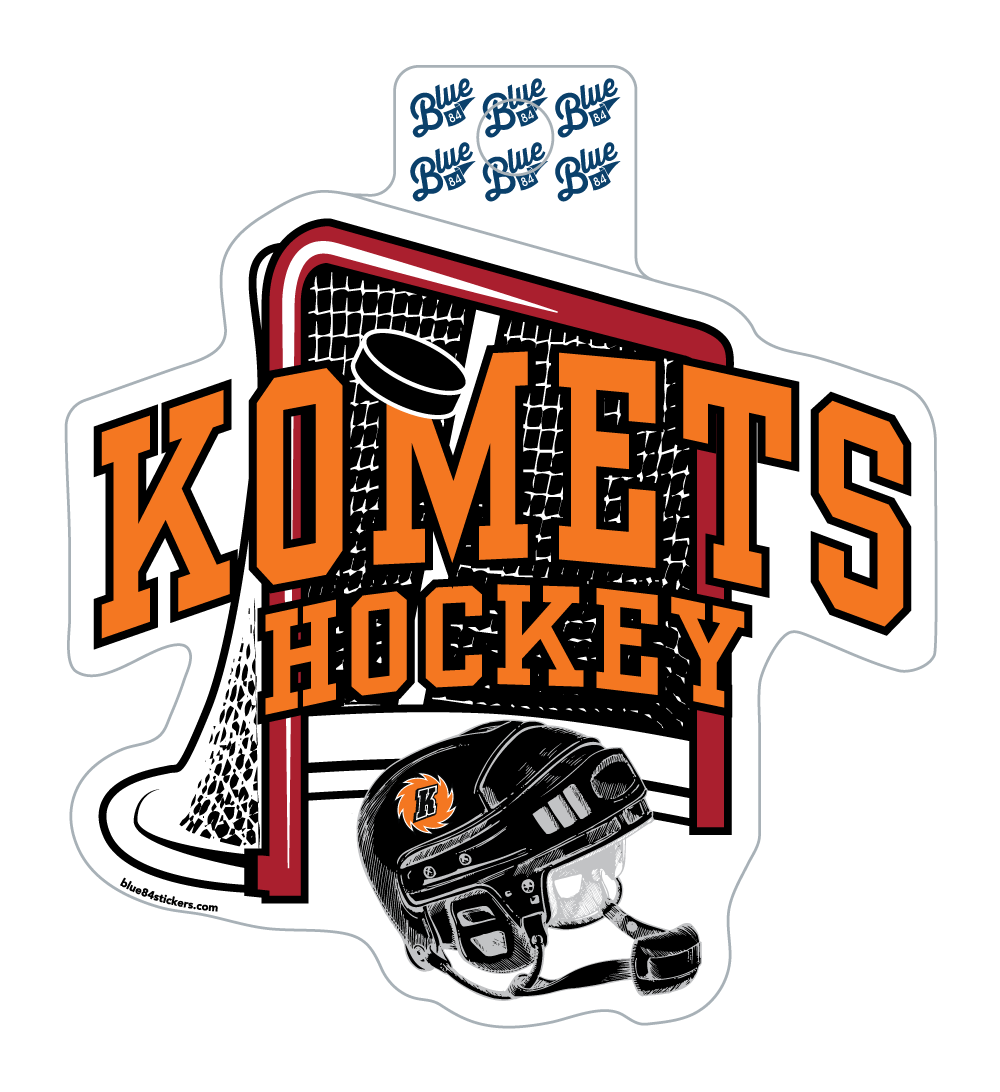 Sticker Komets Hockey Net Fort Wayne Komets sticker-komets-hockey-net-fort-wayne-komets