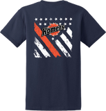 Short Sleeve Patriotic Navy Short Sleeve Komets T Shirt