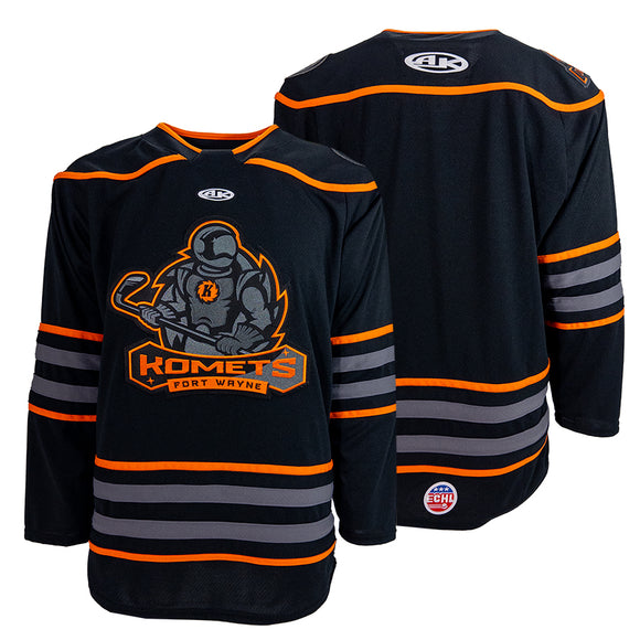 2024-25 Blackout Replica Komets Jersey