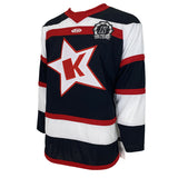 Black and Red Replica Jersey 62-63 Throwback - Fort Wayne Komets Anniversary Season