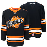 2025-26 NEW Black Replica Komets Jersey
