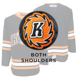 2025-26 NEW Black Replica Komets Jersey