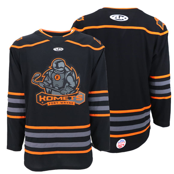 2025-26 NEW Blackout Komets Replica Komets Jersey