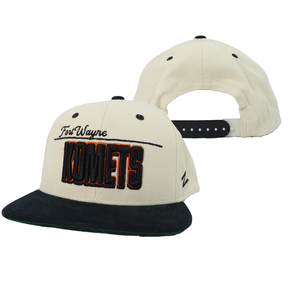 Snapback Brushed Cotton Milestone Hat