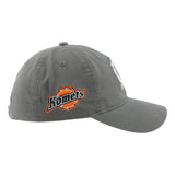 Relaxed Fit Grey Komets Anniversary Logo Hat with Buckle Back
