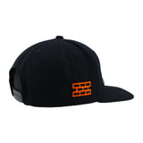 Bricks by James Farr Flat Bill Snapback Hat