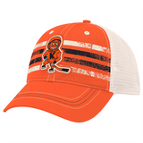 Low Profile Orange / Natural Captain Komet Tailgate Trucker Hat