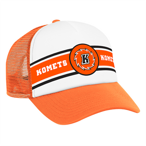 Snapback Orange Stripe Hat