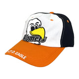 Youth Orange White Black Fort Wayne Komets Icy Eagle Mascot Hat