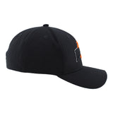 Fitted Black Primary Logo Hat