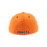 Fitted Orange Logo Hat