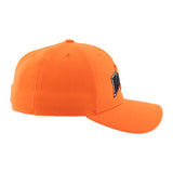 Fitted Orange Primary Logo Hat