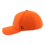 Fitted Orange Silvery Spaceman Hat