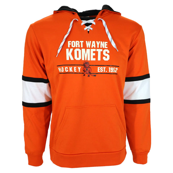 Hoody - Poly Orange Captain Komet Fleece
