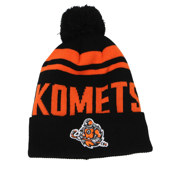 Knit Hat - Fleece Lined Spaceman Logo