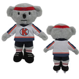 Koala Mascot Plush Doll - Fort Wayne Komets 1980's