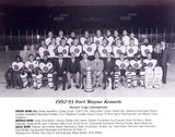 PREORDER White Replica Jersey 92-93 Throwback - Fort Wayne Komets Anniversary Season
