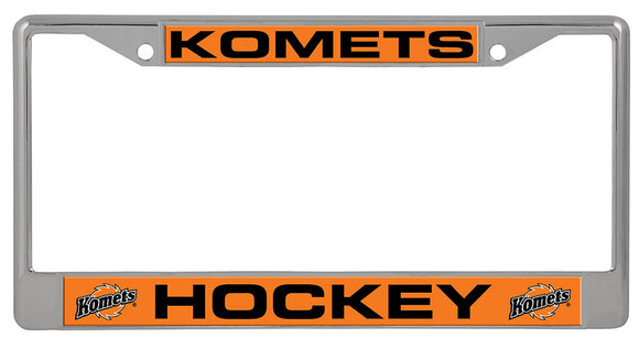 Chrome Metal License Frame