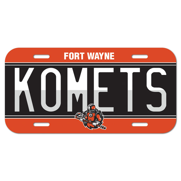 License Plate - KOMETS