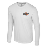 Long Sleeve White Vintage T Shirt