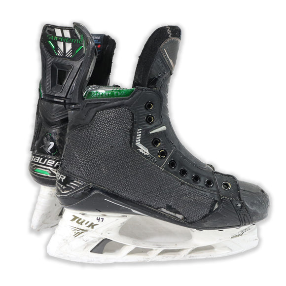 Game-Used 2024-2025 Kyle Mayhew Bauer Hockey Skates
