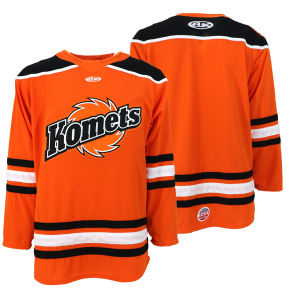 2025-26 NEW Orange Replica Komets Jersey