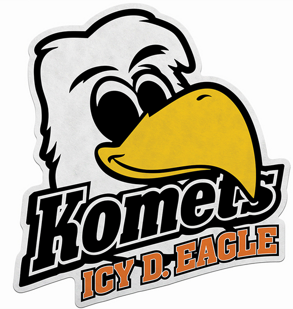 Icy Eagle Felt Pennant