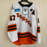 2023-24 White Game Issued Jersey - #67 | 2XL