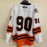 2023-24 White Game Issued Jersey - #90 | 2XL