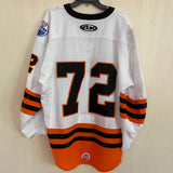 2023-24 White Game Issued Jersey - #72 | 2XL