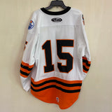 2023-24 White Game Issued Jersey - #15 | XL