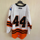 2023-24 White Game Issued Jersey - #44 | 3XL