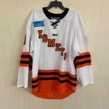 2023-24 White Game Issued Jersey - #61 | XL