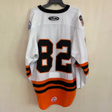 2023-24 White Game Issued Jersey - #82 | 2XL