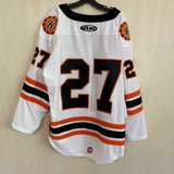2025-26 White Game Issued Jersey - #27 | 2XL