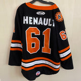 2025-26 Black Game Issued Jersey - #61 | 2XL