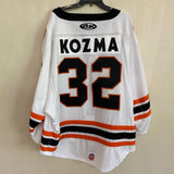 2025-26 White Game Issued Jersey - #32 | 4XL