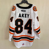 2025-26 White Game Issued Jersey - #84 | XL