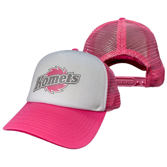 Komets Pink Trucker Hat
