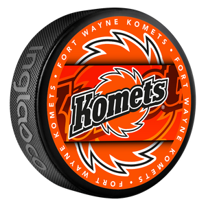 Puck Medallion Komets Logo
