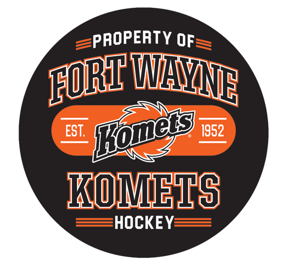 Puck - Property of Komets