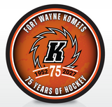 75 Years of Komet Hockey Souvenir Puck