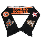 Knit History of the Komets Scarf
