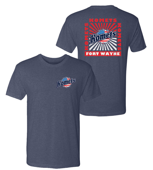 Short Sleeve Navy Patriotic T Shirt